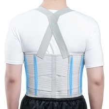 Rib Injury Belt Chest Binder, Chest Brace Chest Compression Suppor Rib Bandag...