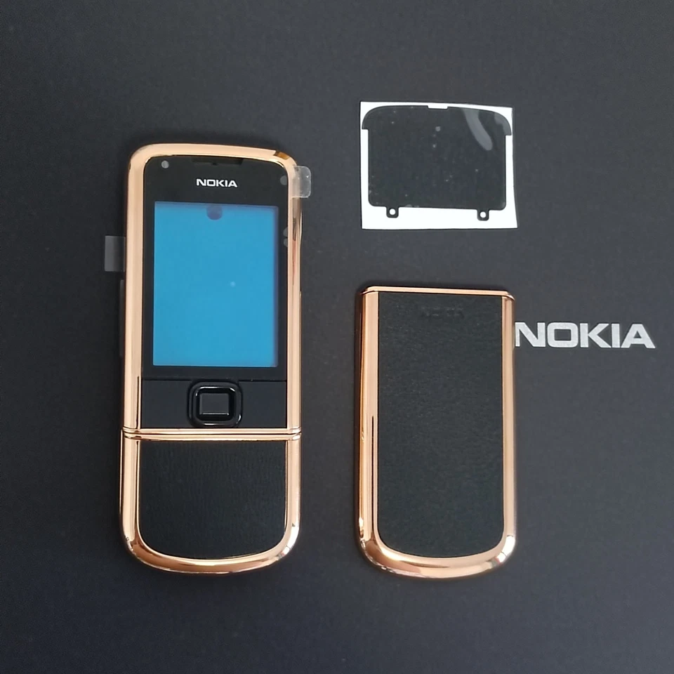 ВЫСОКОЕ КАЧЕСТВО НОВЫЙ NOKIA 8800 САПФИР ARTE ЧЕРНЫЙ РОЗОВОЕ ЗОЛОТО КОРПУС ЧЕХЛЫ - Изображение 2 из 4
