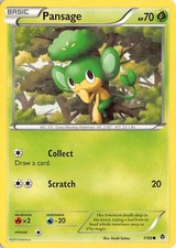 Pansage Common Emerging Powers 1/98 HP