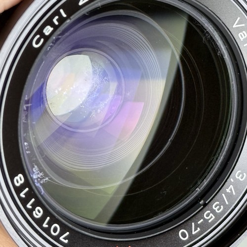 [Exc-] Contax Carl Zeiss Vario-Sonnar T * 35-70 mm F/3.4 MMJ Objektiv CY JAPAN - Bild 4 von 21