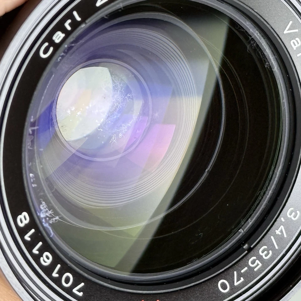 [Exc-] Contax Carl Zeiss Vario-Sonnar T* 35-70mm F/ 3.4 MMJ Lens CY JAPAN - Image 4 of 4