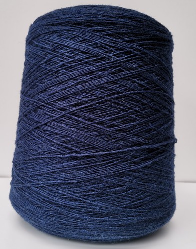 2ply GALANTA Knitting Cashmere Silk Merino Wool Cone Navy Blue - 690g (1511-A) - Picture 4 of 4