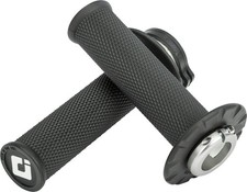 ODI Black No Waffle MX V2 Lock-On Grips for Dirt Bike 2-stroke 4-stroke H36NWB