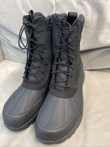 UGG $229 Emmett Duck Boot Hi Black Waterproof Cold Rated Men’s 11 NEW Amazon.com | UGG Men main image 4