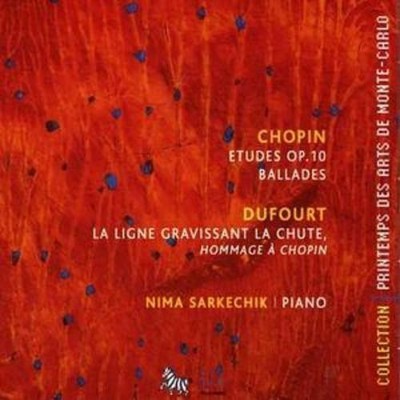 Chopin 12 Etüden op10 Balladen 14 Dufourt La ligne gravissant la chute CD - Neu