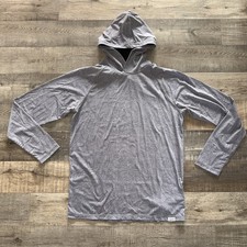 Habit Men's Lightweight Hoodie Size S Grey Brand New With Tags     fishing