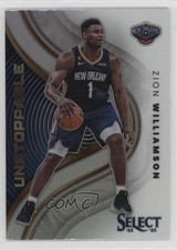 2022-23 Panini Select Unstoppable Silver Prizm Zion Williamson #8 rf2