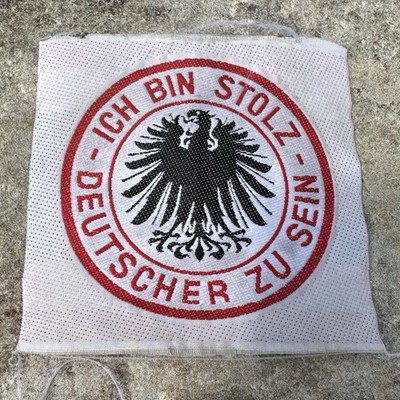 Vintage Proud To Be German Ich Bin Stolz DEUTSCHER Zu Sein Patch