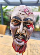 Horror Halloween Abgetrennter Sch&auml;del Requisite Prop Totenkopf Handgefertigt Top