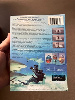 The Blue Realm Underwater Adventure DVD 2-Disc Set & Bonus CD New
