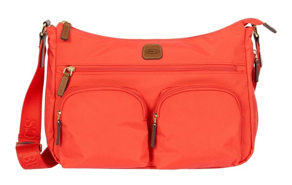 Bric's X-Bag Shoulderbag UmhäNgetasche Tasche Poppy Rot Braun Neu-image