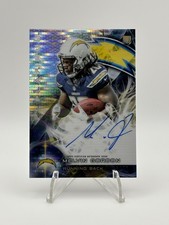 2015 Topps Platinum - Melvin Gordon /50 - Pulsar Refractor Rookie Autograph (RC)