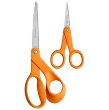 Crafting Scissors 2-Piece Set 8-inch 5-inch Microtip Scissors