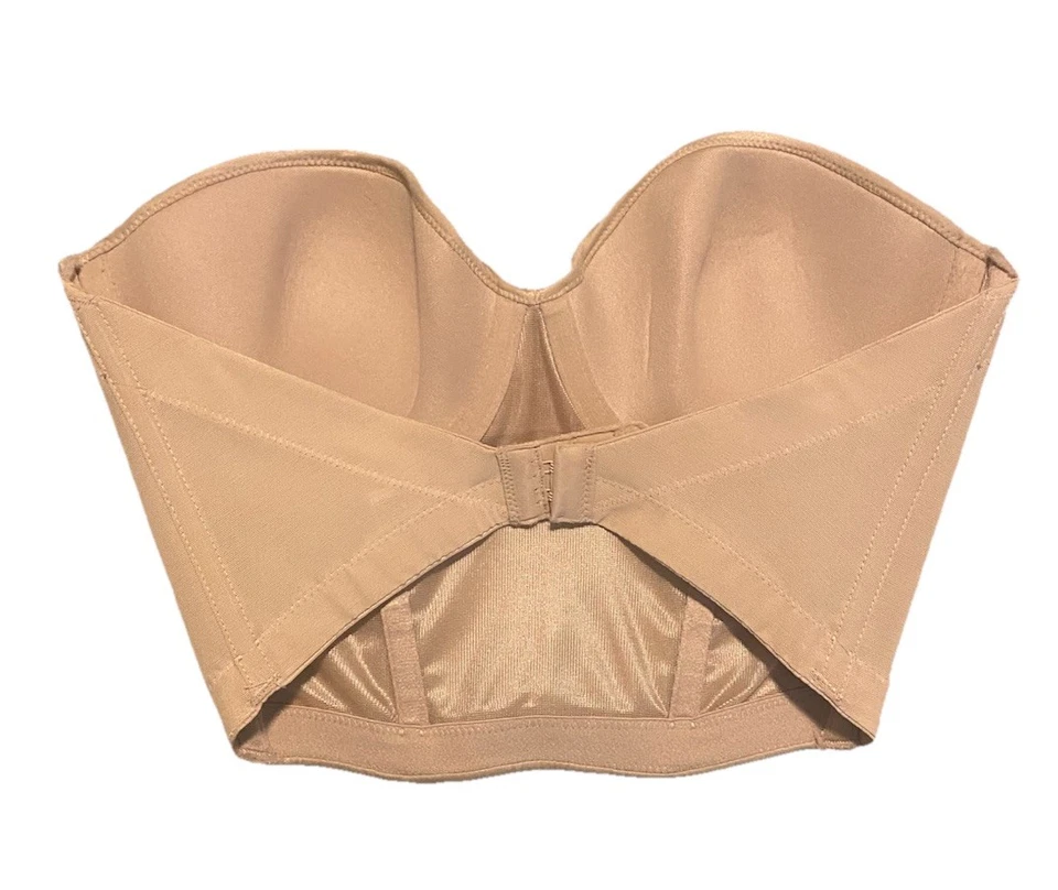 Sujetador b.tempt'd Future para mujer sin tirantes, espalda baja bronceado nude 32D Foto 4 de 4