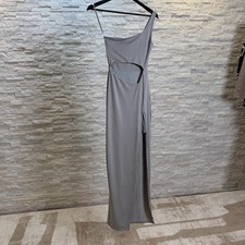 Superdown Women's Light Gray Erla Cutout Maxi Dress Size XXS