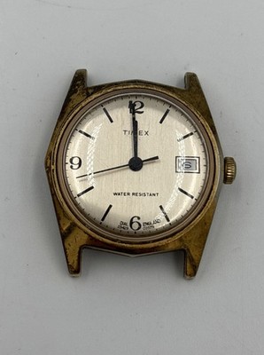 Vintage Timex Sprite 23429-02579 England Dial Not Working For Parts Or Repair