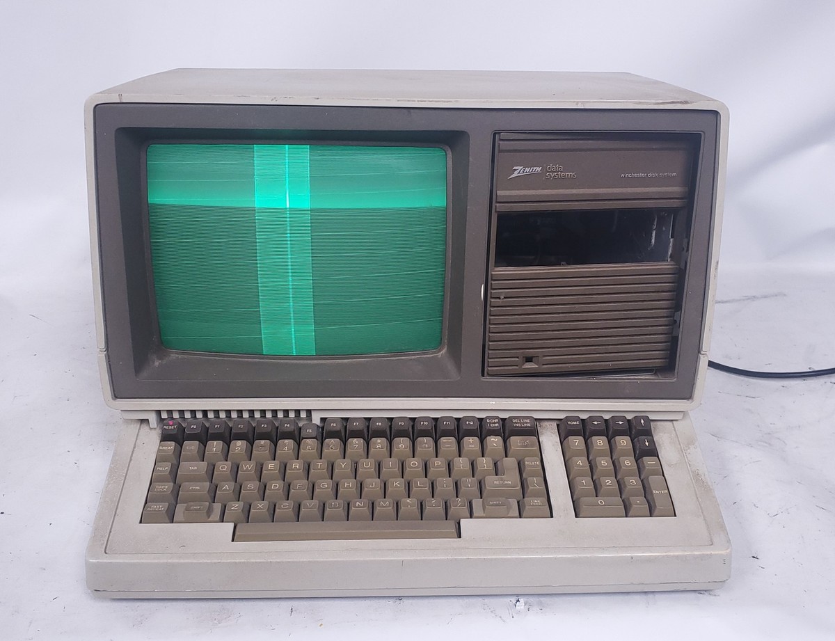 Vintage Zenith Data Systems ZWG-121-32 CRT Computer Keyboard