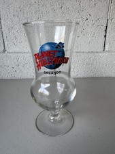 Planet Hollywood Orlando Hurricane Glass Souvenir Cocktail Barware Collectible