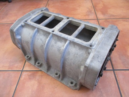 VINTAGE 671 BLOWER SUPERCHARGER CASE & BEARING PLATES HOT ROD GASSER DRAGSTER - Picture 5 of 16