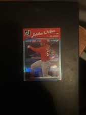 2023 Panini Donruss - 1990 Variation Jordan Walker Holo Blue Reversed Image (RC)