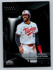 BYRON BUXTON Base 2026 Topps Chrome Black Baseball #109