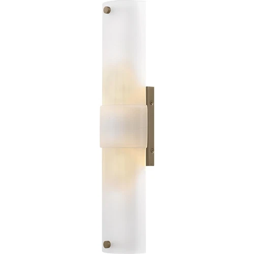 Quoizel Finnegan 2Light 22" Wall Sconce, Bronze Gold/Etched Glass - FGN8805BGD - Picture 1 of 1