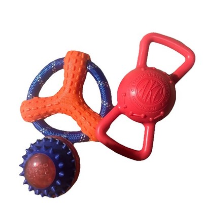 Akc Dog Toys Set 3
