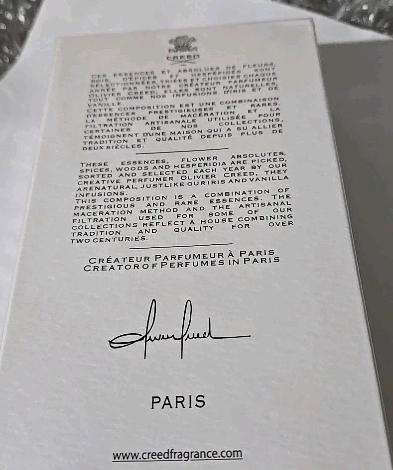 Creed Millesime Imperial Colonia Unisex Eau De Parfum 3.4 FL. OZ. Spray Caja Abierta Foto 4 de 4