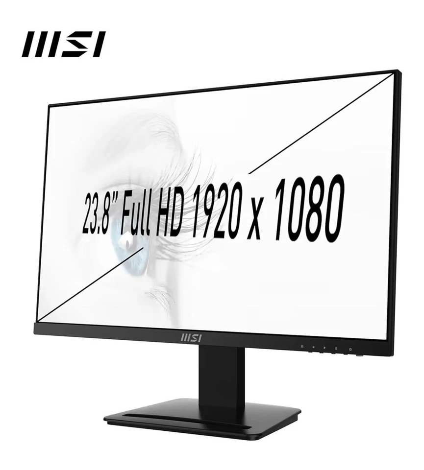 Monitor MSI PRO MP2412 – 23.8” Full HD IPS 100Hz | Eye Comfort - Image 2 of 4