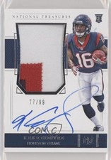 2018 Panini National Treasures Rookie 77/99 Keke Coutee #194 Patch Auto fm0