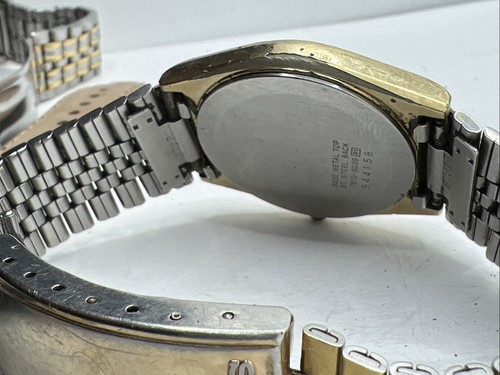 4x Gents Seiko Quartz Working Wristwatches Inc 7N33-5A09,5Y23-7030,7812-8039 - Picture 13 of 18