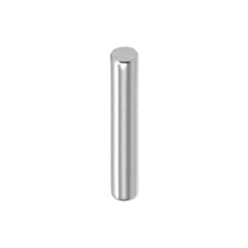 100 Pcs 2.5mm x 18mm Dowel Pin Stainless Steel Shelf Support Pin Silver Tone