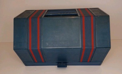 Rolykit Vintage lange faltbare Aufbewahrungsbox. Basteln. WerkzeugeAngeln. Muttern & Schrauben