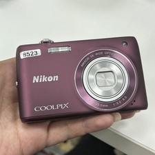 Nikon COOLPIX S4100 Digital Camera with 14.0 MP 5X Zoom w/Charger Purple