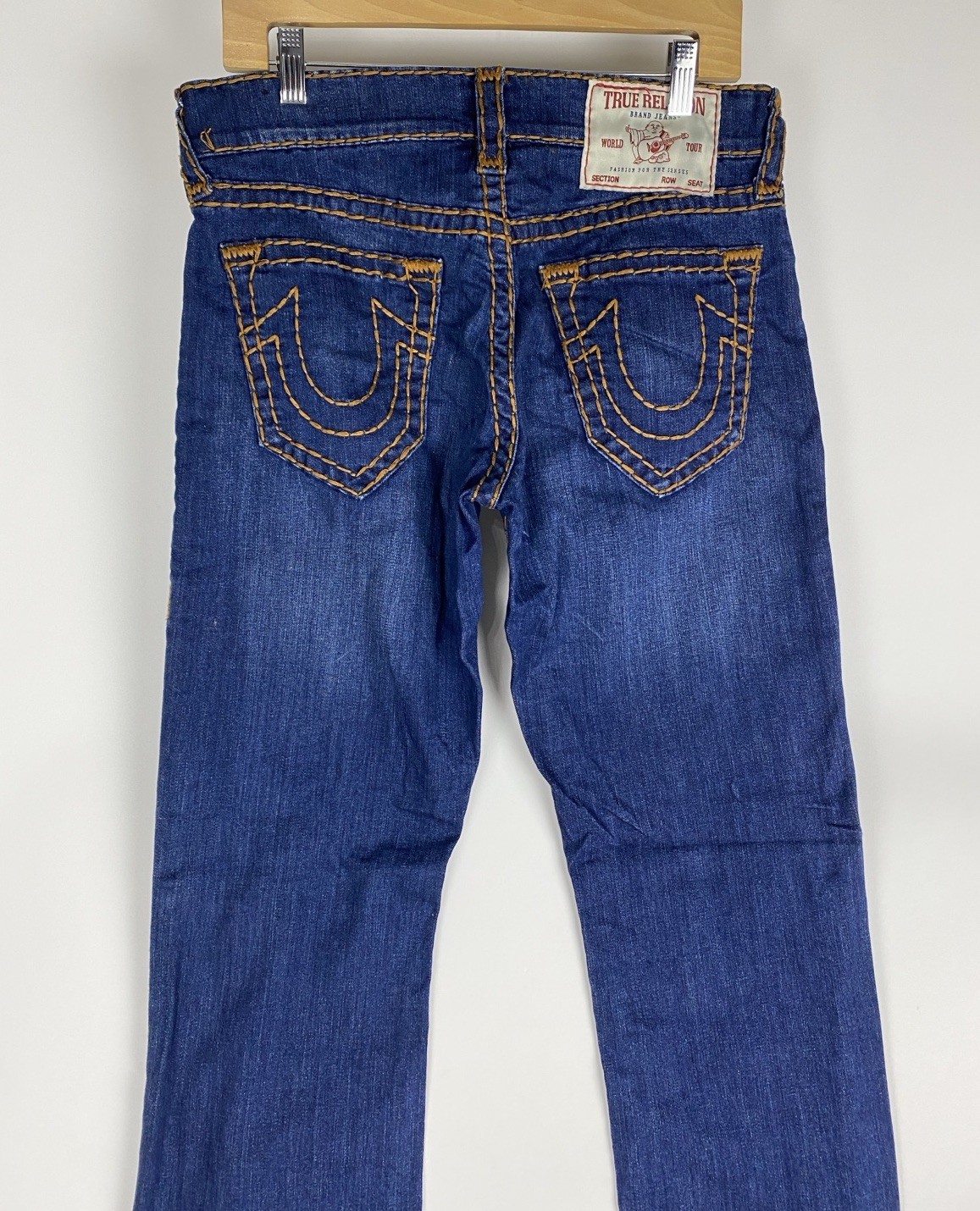 True Religion Jeans Ricky Relaxed Straight Leg Men’s Size 30 X 33.5 thumbnail 2