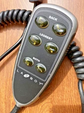 USED InSeat 11850U-07 Genuine OEM 6-button Remote LZB 10.000035 for La-Z-Boy