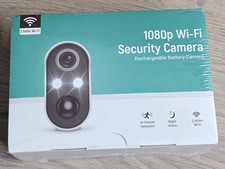 1080P Wifi Security Camera Wireless Outdoor with Rechargeable for Home Security