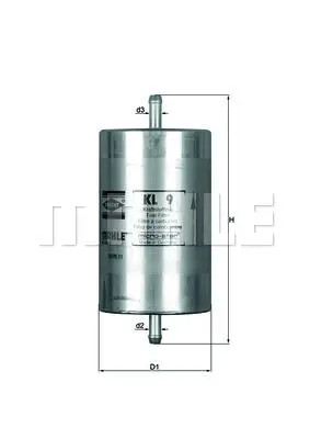Knecht Filtro Carburante Kl 9 - Immagine 3