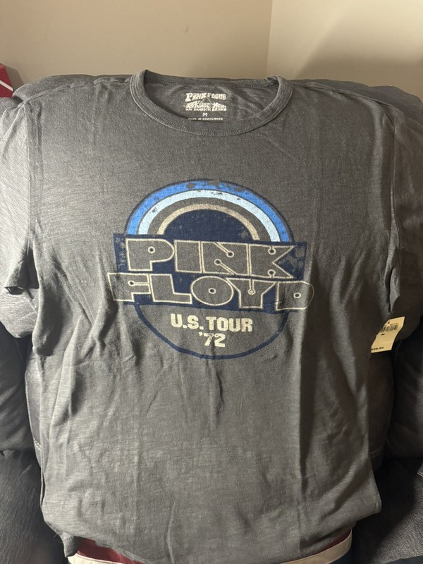 Pink Floyd US Tour 72 T shirt by Lucky Brand - New with Tags - Medium
