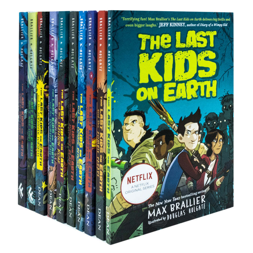 The Last Kids on Earth Series 10 Books Collection Set By Max Bra