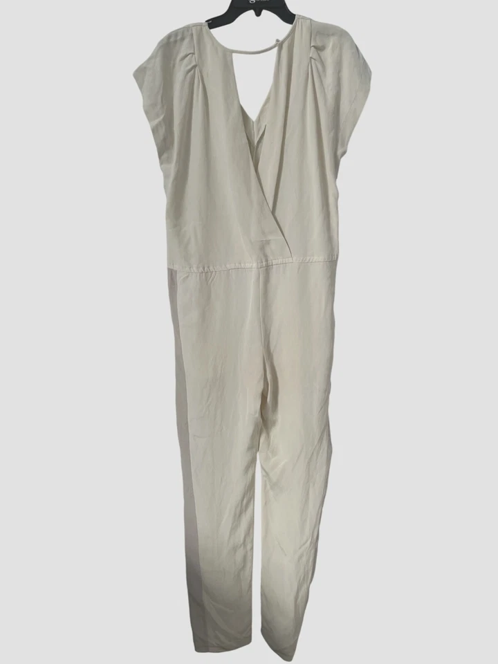 Mono Rebecca Taylor One Piece Manga Gorra Talla 8 Seda Crema Minimalista Elegante Foto 2 de 4