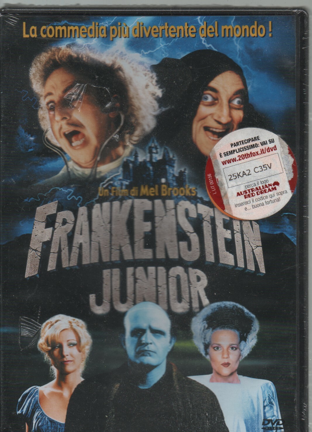 FRANKENSTEIN JUNIOR DVD sigillato SEALED Mel Brooks Gene Wilder Marty Feldman