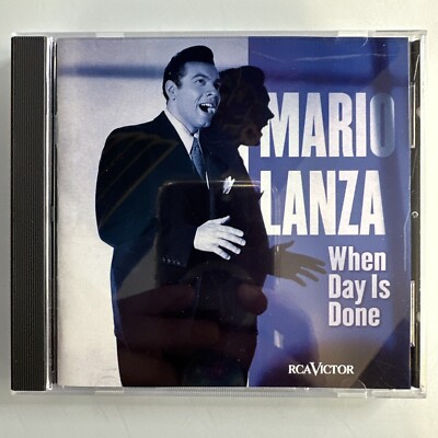 Mario Lanza When Day Is Done CD Record Club Version