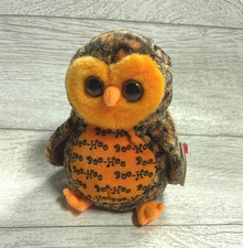 Boo Who? Halloween Owl 15th Gen 2007 Retired Ty Beanie Baby Collectible Mint