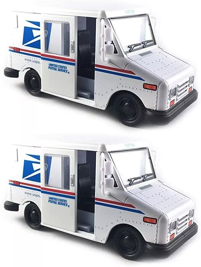 Usps diecast sale mail truck