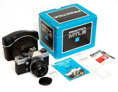 PRAKTICA プラクティカ MTL50＆PENTACON 50mm F1.8 Praktica MTL5 35mm Film Camera with Pancolar Auto F1.8 50mm Lens
