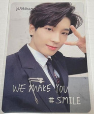SEVENTEEN WONWOO JAPAN 1ST MINI ALBUM WE MAKE YOU Carat Ver. Photocard smile