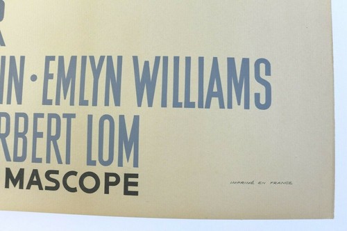 Locandina L'Affare Dreyfus Firmata Roger Soubie Cinema Litho 1958' Accusato Mgm - Imagen 4 de 7