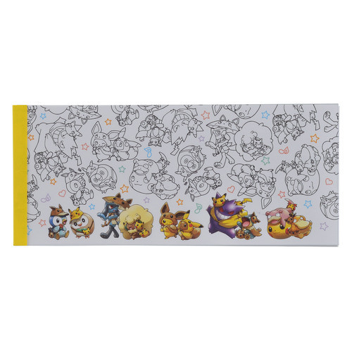 Pokemon Center FAN OF PIKACHU & EEVEE Memo pad Poncho Piplup Rowlet Slowpoke