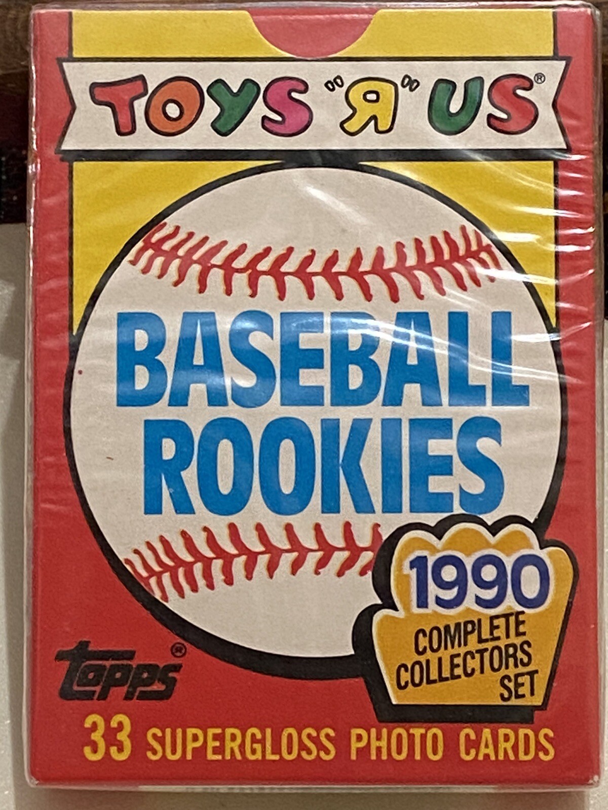 1990 Topps Toys R Us Baseball Rookies Set 33 Cards Griffey Jr, Sheffield, Abbott eBay